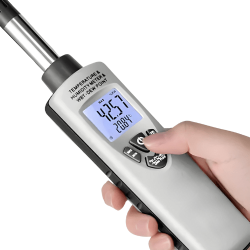 Acoustic Testing Pro Indoor Hygrometer Thermometer Gauge