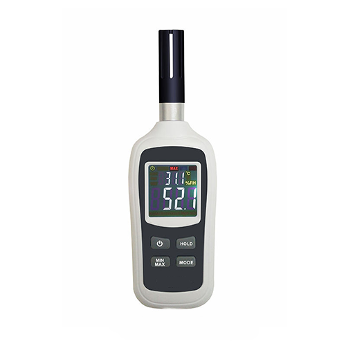 Digital Thermo-Hygrometer with Color LCD Display Backlight - Acoustic Testing Pro