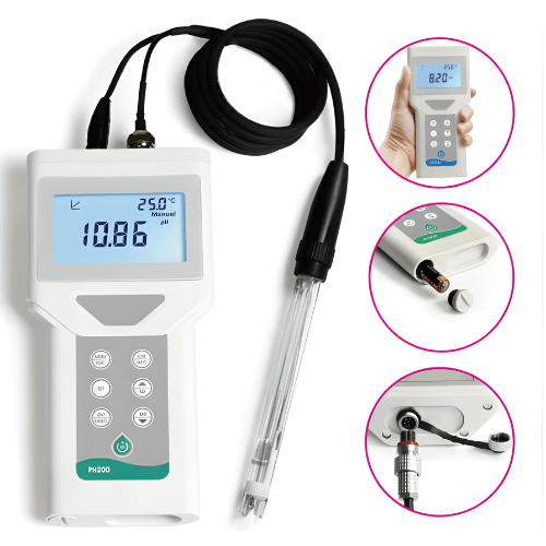 Acoustic Testing Pro Handheld Digital Ion Meter