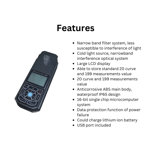 Acoustic Testing Pro Portable High-Precision Turbidimeter