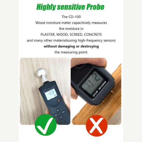 Acoustic Testing Pro Handheld Moisture Meter