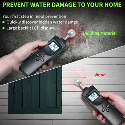 Acoustic Testing Pro Handheld Digital Concrete Moisture Meter