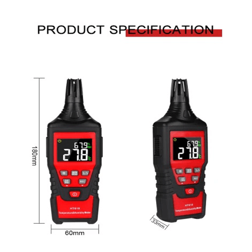 Acoustic Testing Pro Temperature High-Precision Sensor Hygrometers