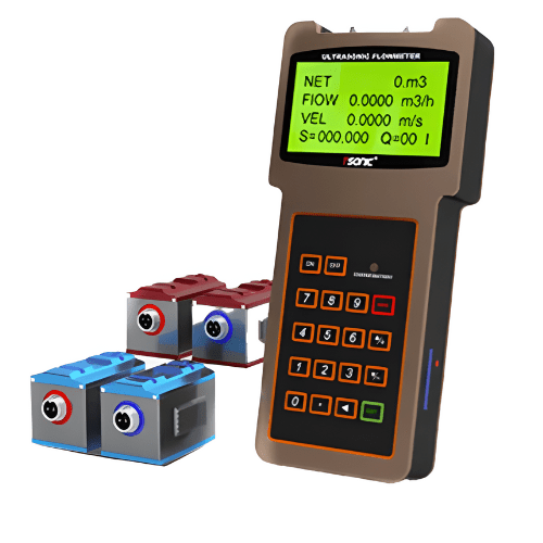 Acoustic Testing Pro Handheld Ultrasonic Flow Meter
