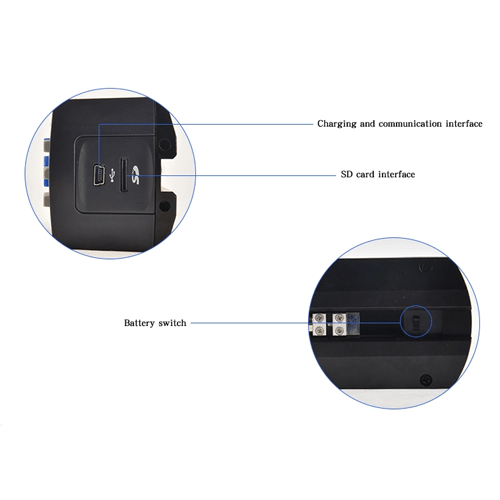 Acoustic Testing Pro Portable Digital Display Surface Roughness Tester