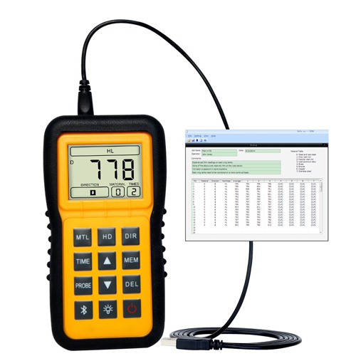 Acoustic Testing Pro Portable Rebound Lee Hardness Tester Price Meter