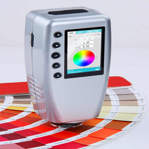 Acoustic Testing Pro High Precision 8mm Color Testing Meter Portable Diamond Colorimeter