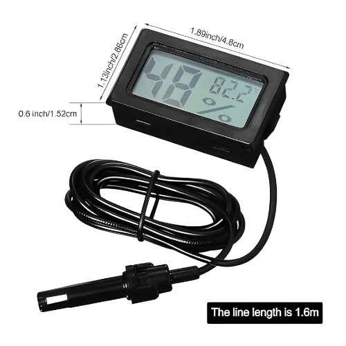Acoustic Testing Pro Mini Digital Indoor Hygrometer