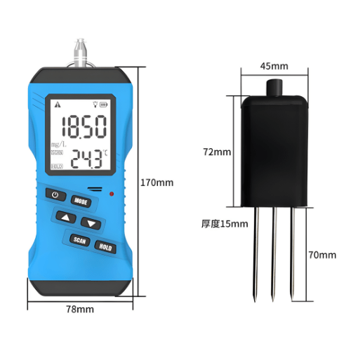 Acoustic Testing Pro Portable Industrial Soil Moisture Analyzer