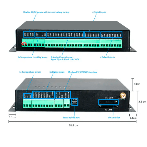 Acoustic Testing Pro Industrial Temperature Data Logger