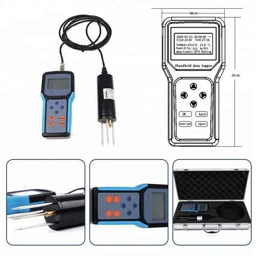 Acoustic Testing Pro Soil Moisture Analyzer Meter