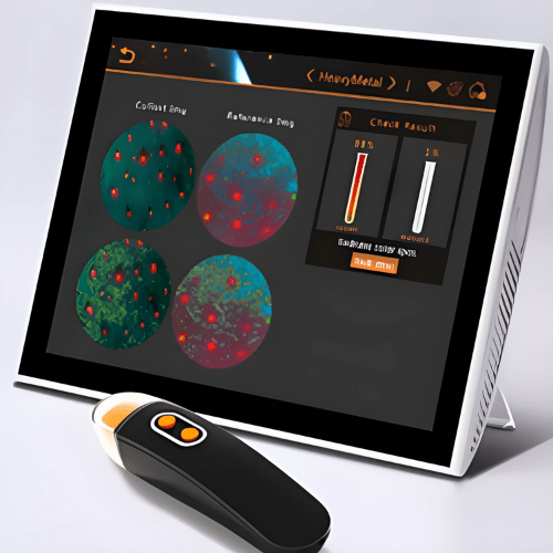 Acoustic Testing Pro Skin Diagnosis Moisture Analyzer Data Logger