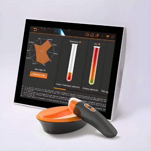 Acoustic Testing Pro Skin Diagnosis Moisture Analyzer Data Logger