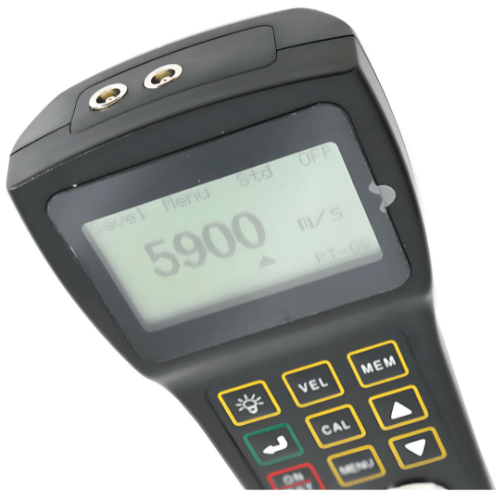 Acoustic Testing Pro Ultrasonic Thickness Gauge Steel Plate
