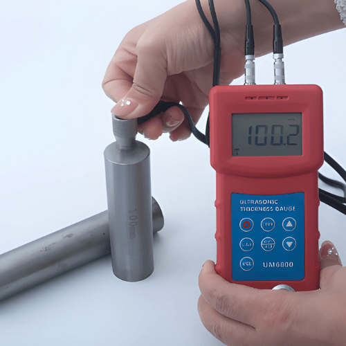 Acoustic Testing Pro Portable Ultrasonic Thickness Gauge Meter