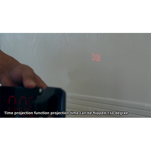 Digital Thermometer Radio Clock with Large LCD - Acoustic Testing Pro