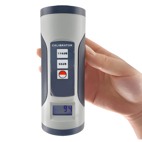 ACTPMFSLC-113-2.png Acoustic Testing Pro Noise Dosimeter Sound Level Calibrator