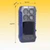 Acoustic Testing Pro Factory Supply Lithium Battery Digital Multi Gas Detector