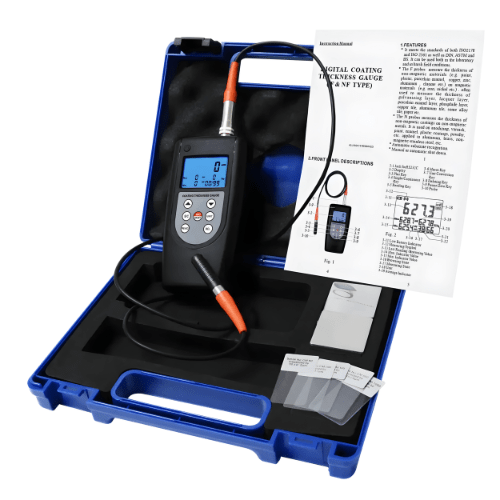 Acoustic Testing Pro Coating Thickness Meter Gauge Non-Magnetic