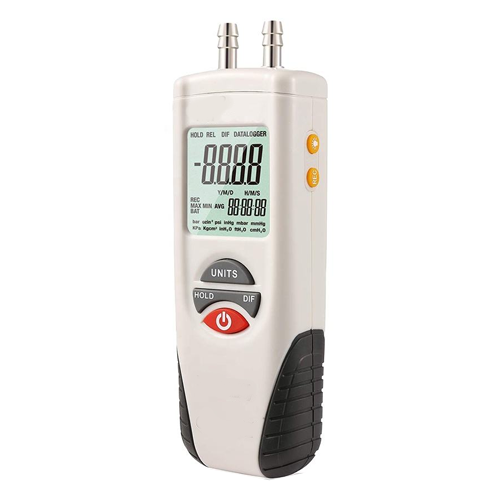 Digital Handheld Manometer for Gas and HVAC Pressure - Acoustic Testing Pro