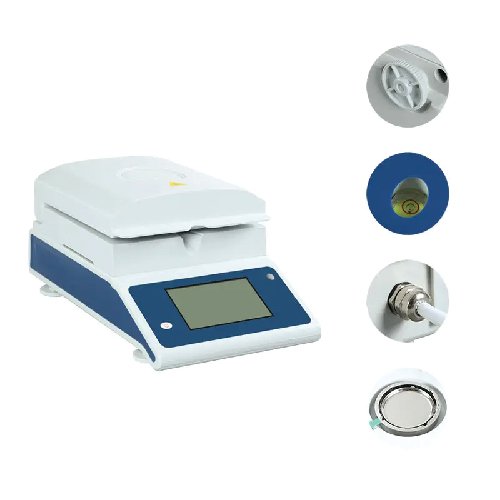 Acoustic Testing Pro halogen moisture Analyzer
