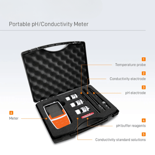 Acoustic Testing Pro Multi-Parameter Portable PH Meter