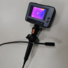 Acoustic Testing Pro Handheld, 4-Way Articulation, 4.3" LCD Display Industrial Endoscope With Thermal Image