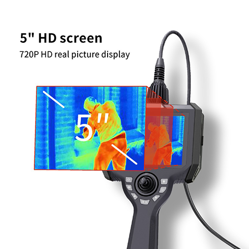 Smart Inspection Camera with Modular Battery and HD Display - Acoustic Testing Pro