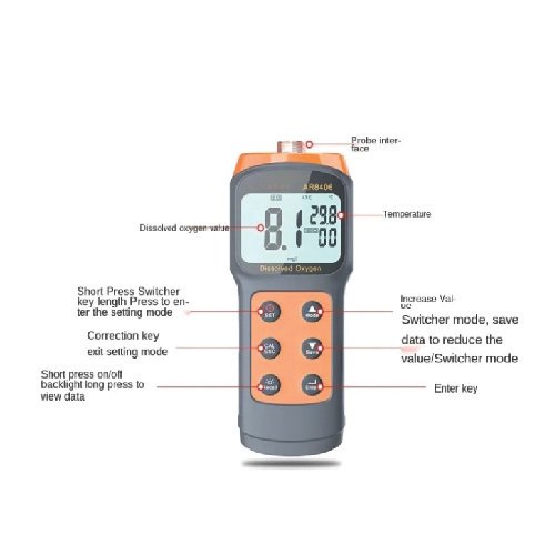 Acoustic Testing Pro Portable Dissolved Oxygen Detector