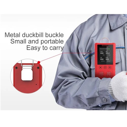 Acoustic Testing Pro Portable Multi Gas (Oxygen Gas) Detector