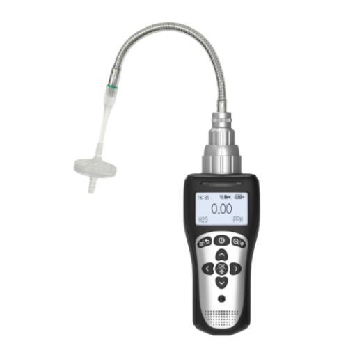 Portable O2 Gas Detector with Pump, Alarms & Data Export – Acoustic Testing Pro