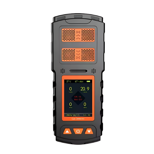 Acoustic Testing Pro 4 In 1 Gas Analyzer Monitor Alarm - IP65 Protection Grade