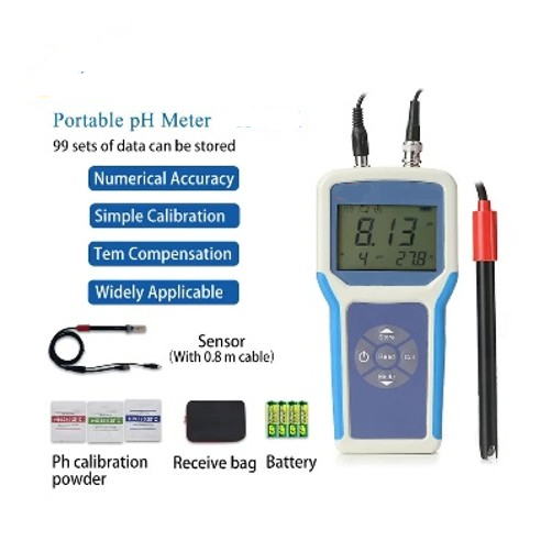 Acoustic Testing Pro Portable digital pH Meter for Food and Milk