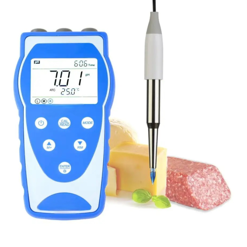 Acoustic Testing Pro Portable Ph Meter for Food and Dairy Products