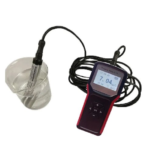 Acoustic Testing Pro Aquarium Dissolved Oxygen Sensor Meter Portable Dissolved Oxygen pH Meter Water Oxygen Tester - Protection level IP68