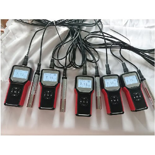 Acoustic Testing Pro Aquarium Dissolved Oxygen Sensor Meter Portable Dissolved Oxygen pH Meter Water Oxygen Tester - Protection level IP68