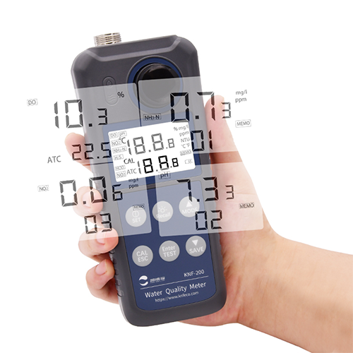 Acoustic Testing Pro Portable Ph Meter Pen Dissolved Oxygen Ammonia Nitrite Toxic Test Meter – Rapid Detection