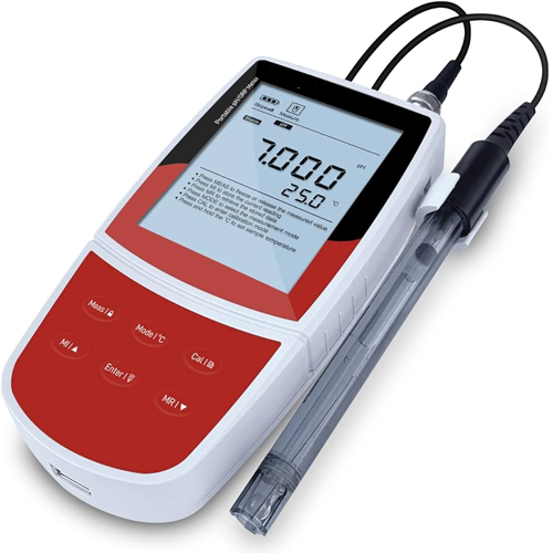 Acoustic Testing Pro Digital Pocket pH Meter Tester - Automatic electrode diagnosis