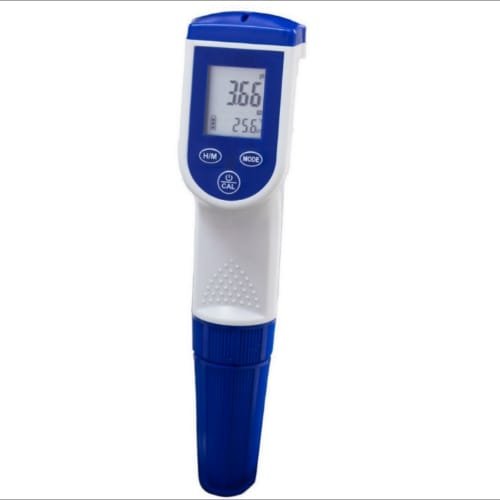 Handheld pH and Redox Meter with Temperature Compensation and Automatic Calibration Acoustic Testing Pro