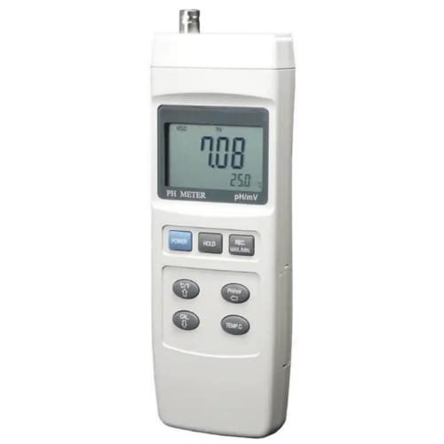 Handheld Dual - Function pH and mV Meter with ATC and Automatic Calibration Acoustic Testing Pro