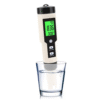 Digital 4-in-1 Water Quality Tester (pH, ORP, EC, TDS)- Acoustic Testing Pro