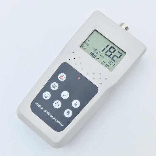 High-Precision Paper Moisture Meter with Digital LCD Display - Acoustic Testing Pro