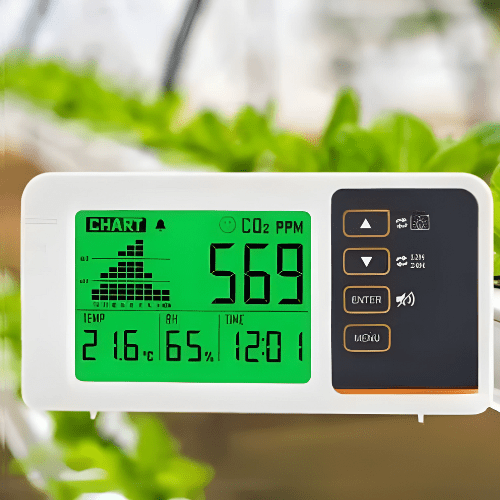 Acoustic Testing Pro Hydroponics Air Quality Detector Moisture Meter
