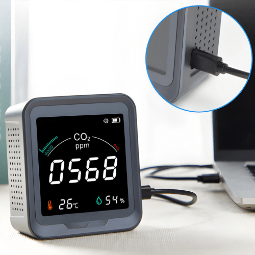Acoustic Testing Pro Air Quality Relative Humidity CO2 Meter