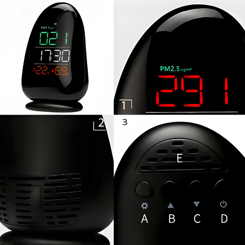 Acoustic Testing Pro Air Pollution Meter Handheld Particle Counter