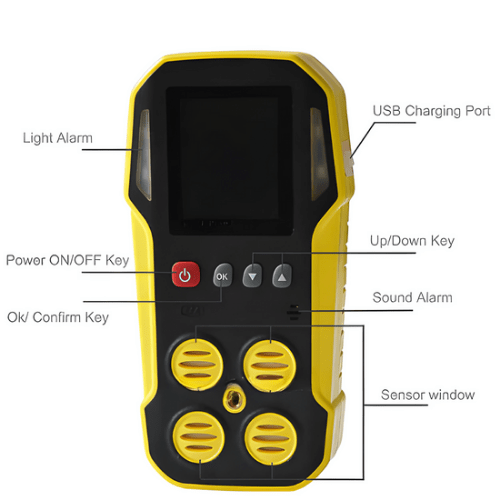 Acoustic Testing Pro Portable Air Pollution Moisture Meter