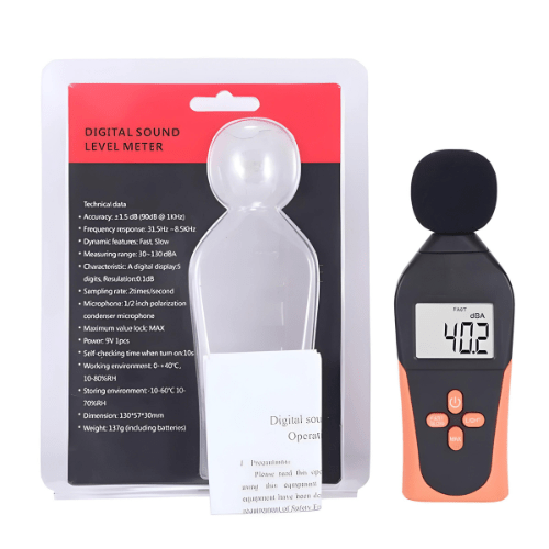 Acoustic Testing Pro Professional Decibel Sound Level Meter