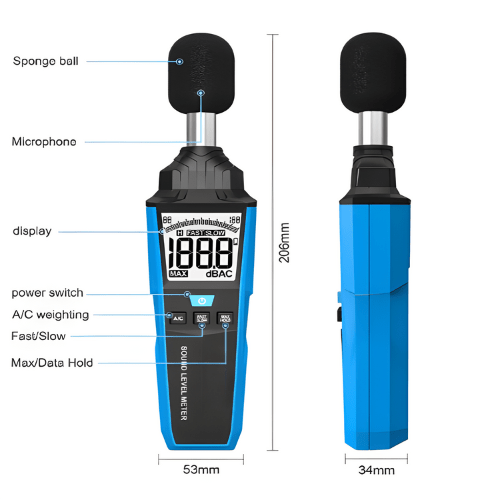 Acoustic Testing Pro  Sound Level Meter