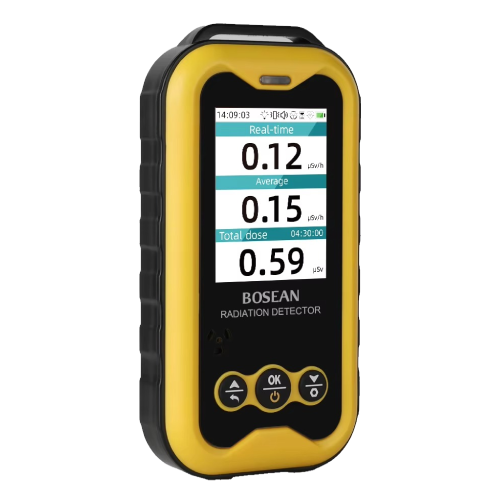 FS 5000 Geiger Counter Radiation Detector for X, Beta, Gamma Ray Safety - Acoustic Testing Pro