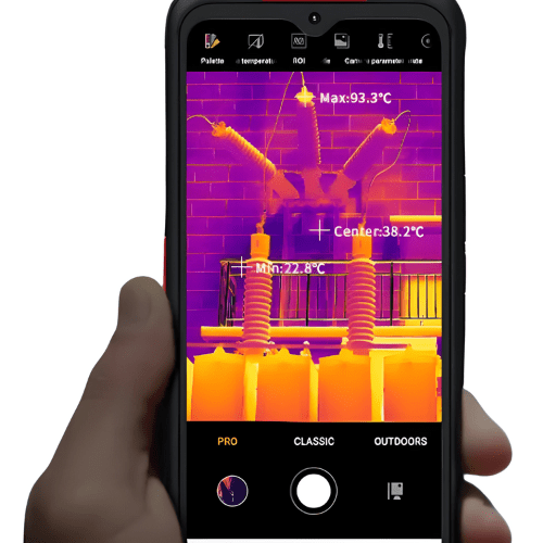 Acoustic Testing Pro Rugged Night Vision Thermal Imaging Smartphone